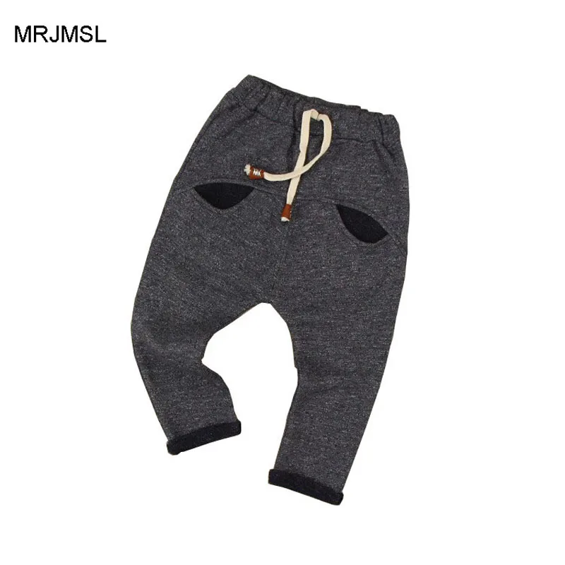 Штаны для маленьких мальчиков хлопковые демисезонные штаны малышей одежда