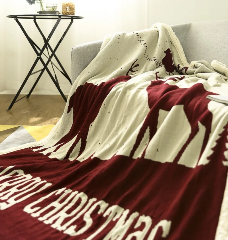 Прямая поставка диван/воздух/постельные принадлежности трикотажные пледы