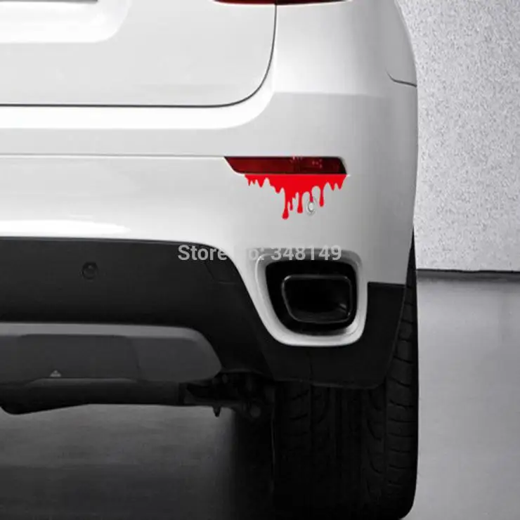 Автомобильный Стайлинг капли крови забавные автомобильные наклейки и для BMW e46 vw