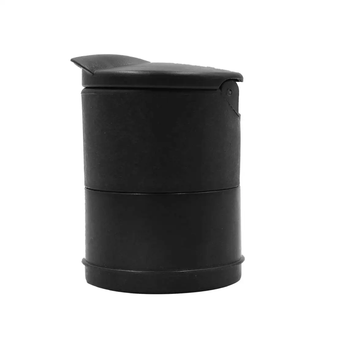 

uxcell Car Black ABS Universal Cylinder Ashtray Cigarette Storage Cup Holder Container