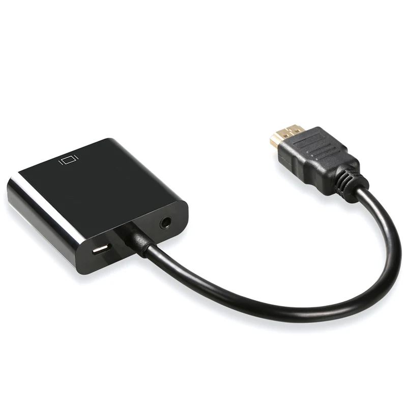 HDMI к VGA Кабель адаптер конвертер для PS3 PS4 ноутбука ТВ коробка HD xbox поддержка 1080P с
