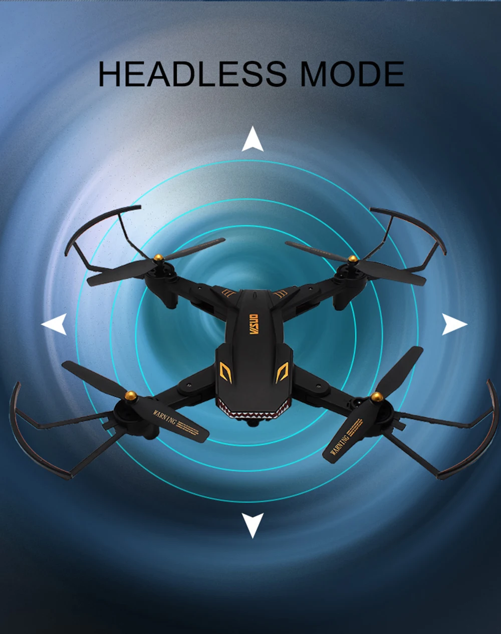 Складной селфи Дрон VISUO XS809S XS809HW с широкоугольным 0.3MP/2MP HD камерой Квадрокоптер WiFi FPV RC вертолет мини Дрон