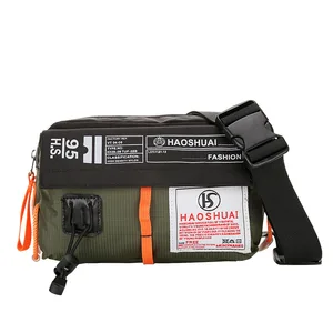 Мужской поясной кошелек, сумка через плечо с защитой от кражи