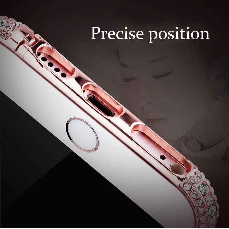 Роскошный модный чехол со стразами для iPhone 8 7 6 6s plus, блестящий чехол для iPhone xr xs max x xs, металлический Алмазный чехол для девочек