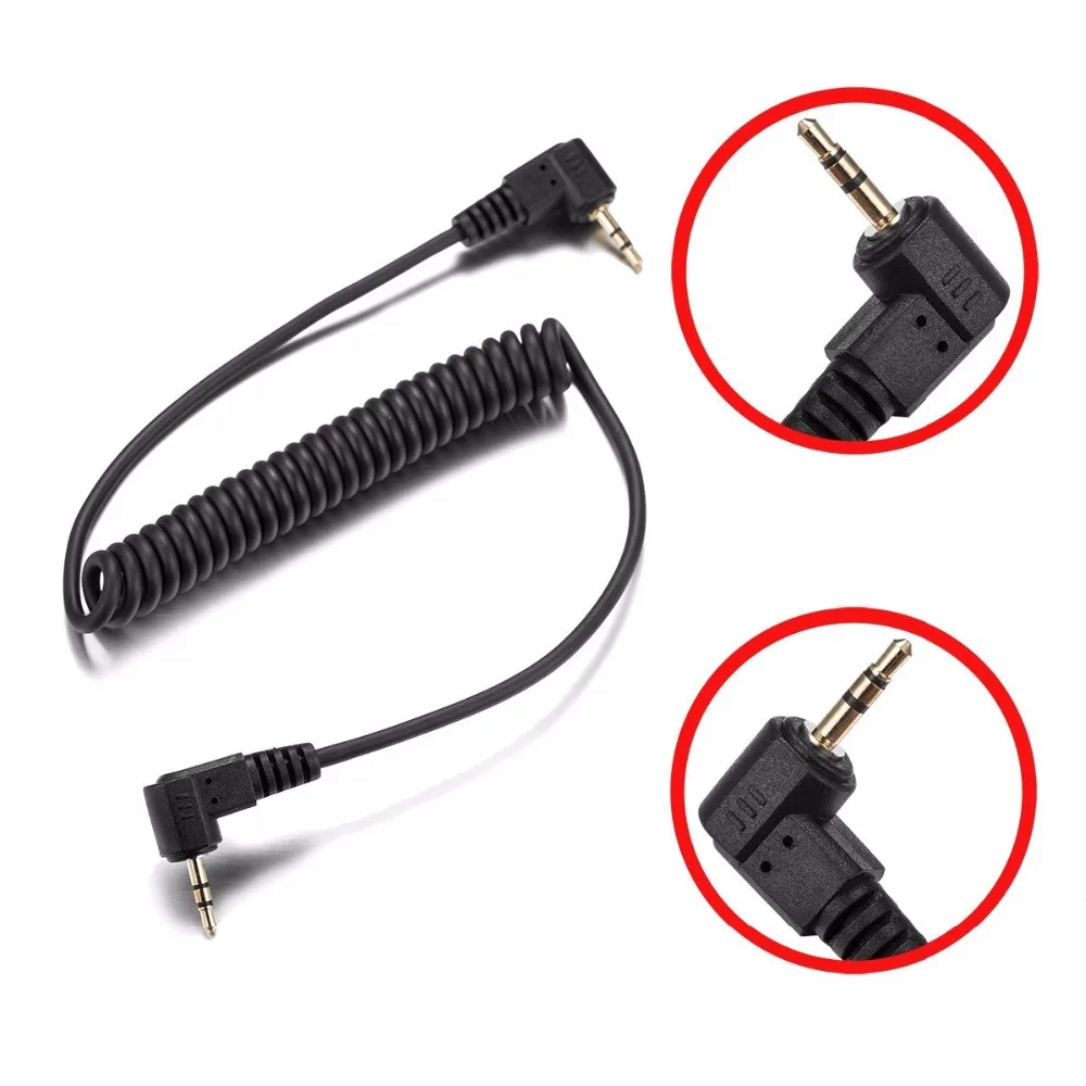 Кабель спуска затвора LS 2.5/C1 для Canon 1100D 650D 1200D 760D 750D 700D Yongnuo RF 603 RW 221 MC 36R|shutter release|shutter