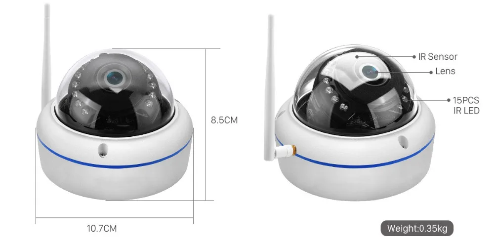 HD 720P 1080P wifi ip-камера 1080P уличная беспроводная камера видеонаблюдения для дома камера onvif CCTV TF слот для карты app CamHi