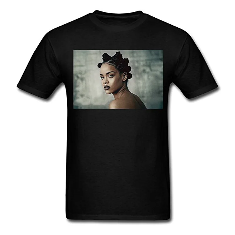 Для мужчин с Rihanna Antier Albumer крышка 2018 Post черная футболка чашки discout национальная