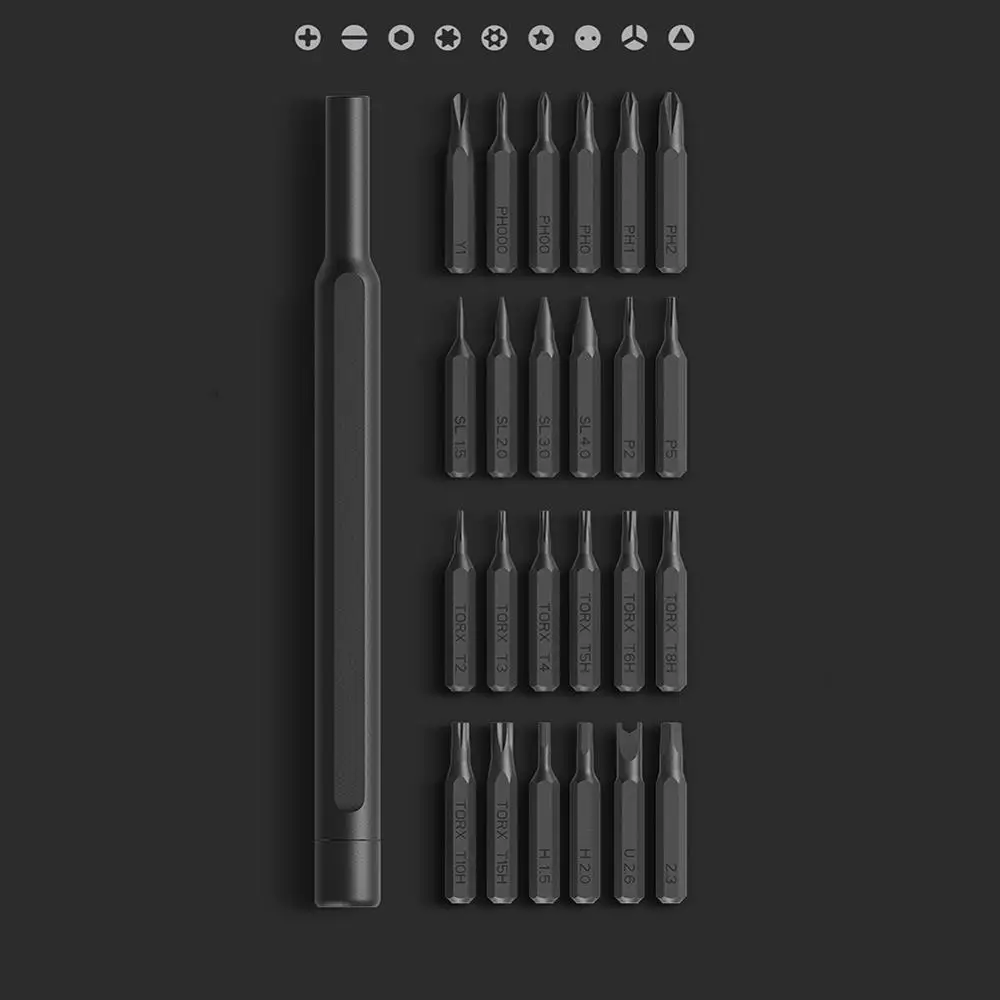 Xiaomi Mijia Wiha 24 в 1 прецизионный Набор отверток коробка al прецизионные магнитные биты Xiaomi умный дом Инструменты для ремонта