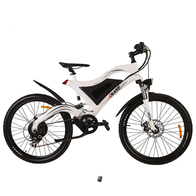 EZBIKE 36 В горный гибридный Электрический велосипед, велосипедный Электрический велосипед 250 Вт 7 скоростей, водонепроницаемая рама TDE05 Li-on Аккумулятор ebike