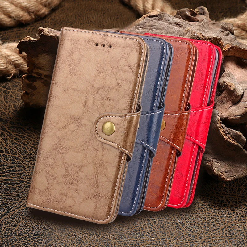 Чехол-книжка в стиле ретро из искусственной кожи для HOMTOM HT37 Doogee HT50 Роскошный
