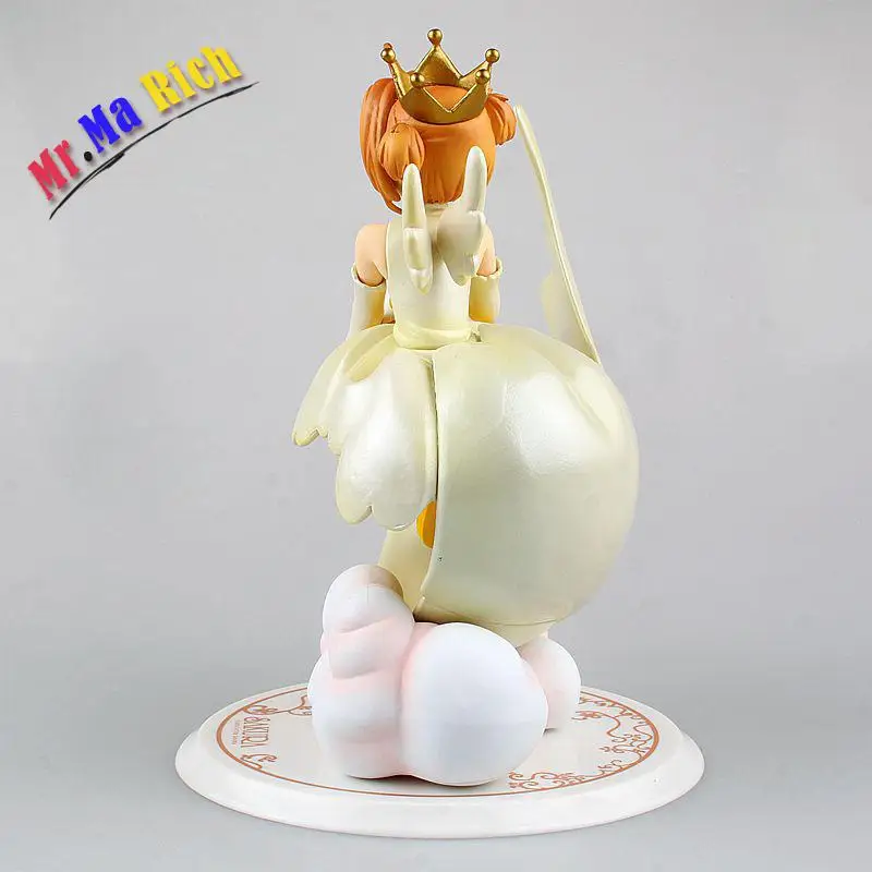 Бесплатная доставка Аниме Cardcaptor Sakura Figma 244 Kinomoto ПВХ фигурка Коллекционная модель