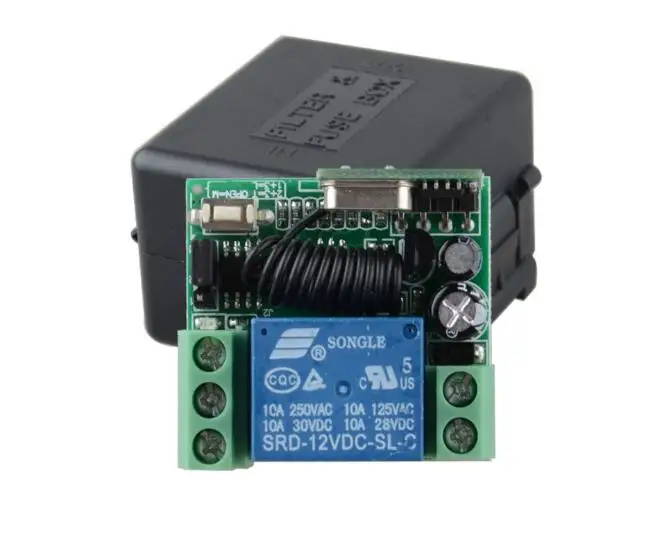 RF DC 12 v 1CH мини беспроводной пульт дистанционного управления приемник передатчик
