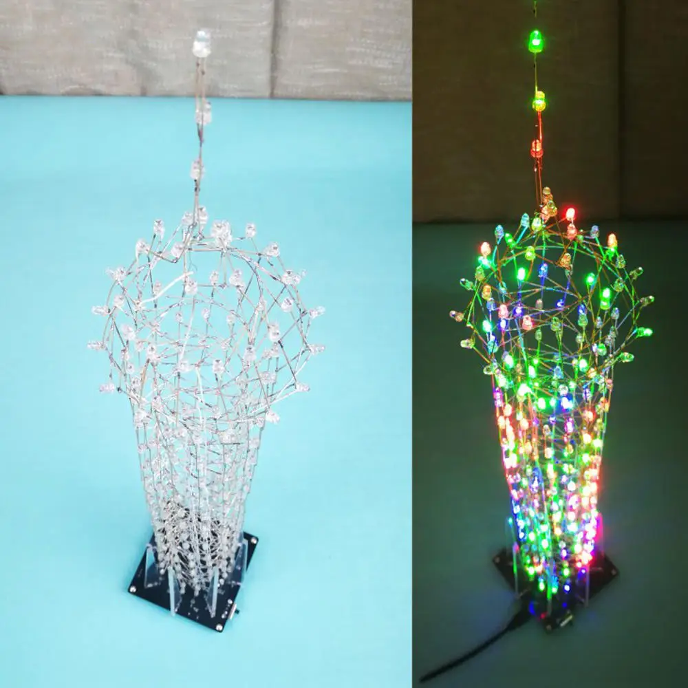 DIY башня Макао светодиодный светильник Cu быть Беспроводной дистанционного