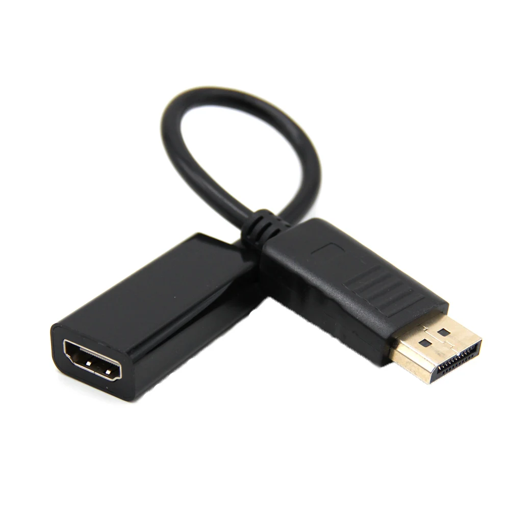 Переходник с DP на HDMI-совместимый кабель для ноутбука HP/DELL ПК папа мама портом