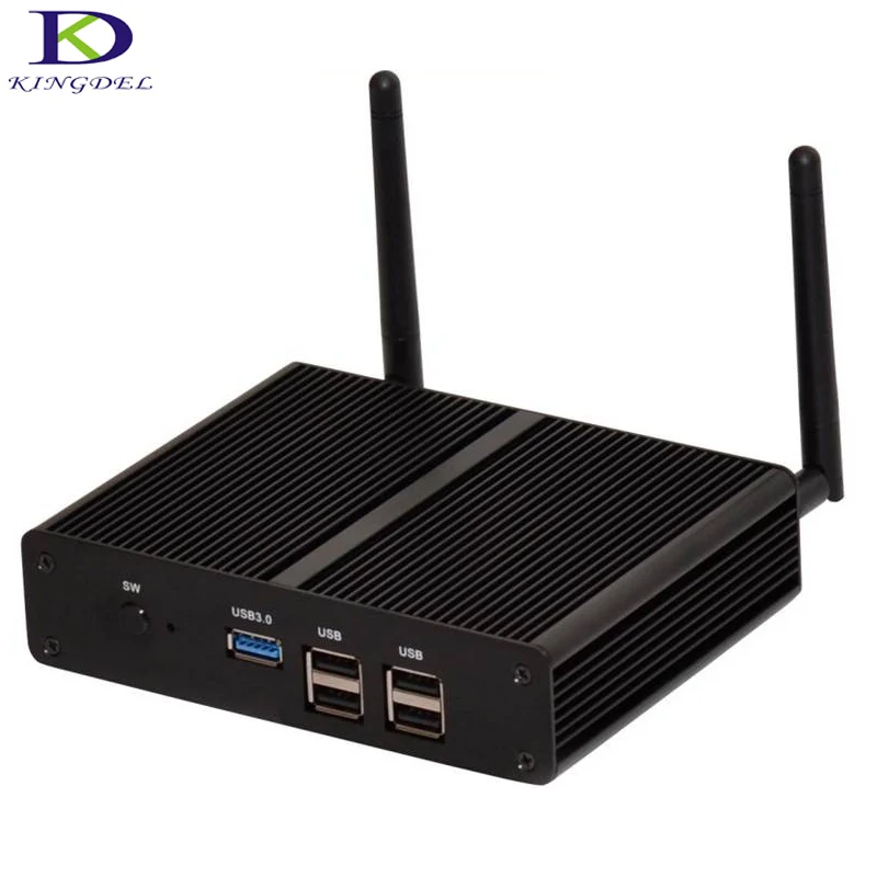 New Palm PC Безвентиляторный Мини ПК Intel Celeron N2830 Настольный Компьютер HD Graphics USB 3.0