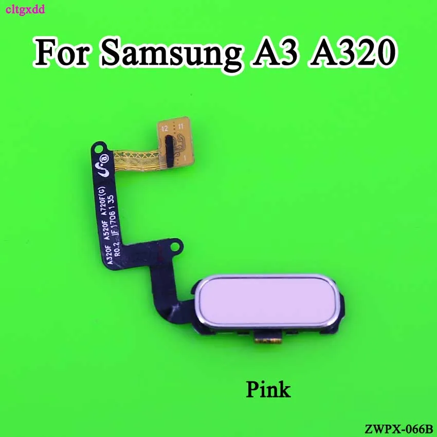 Cltgxdd для Samsung Galaxy A3 A5 A7 (2017) A320 A520 A720 сканер отпечатков пальцев Соединительный