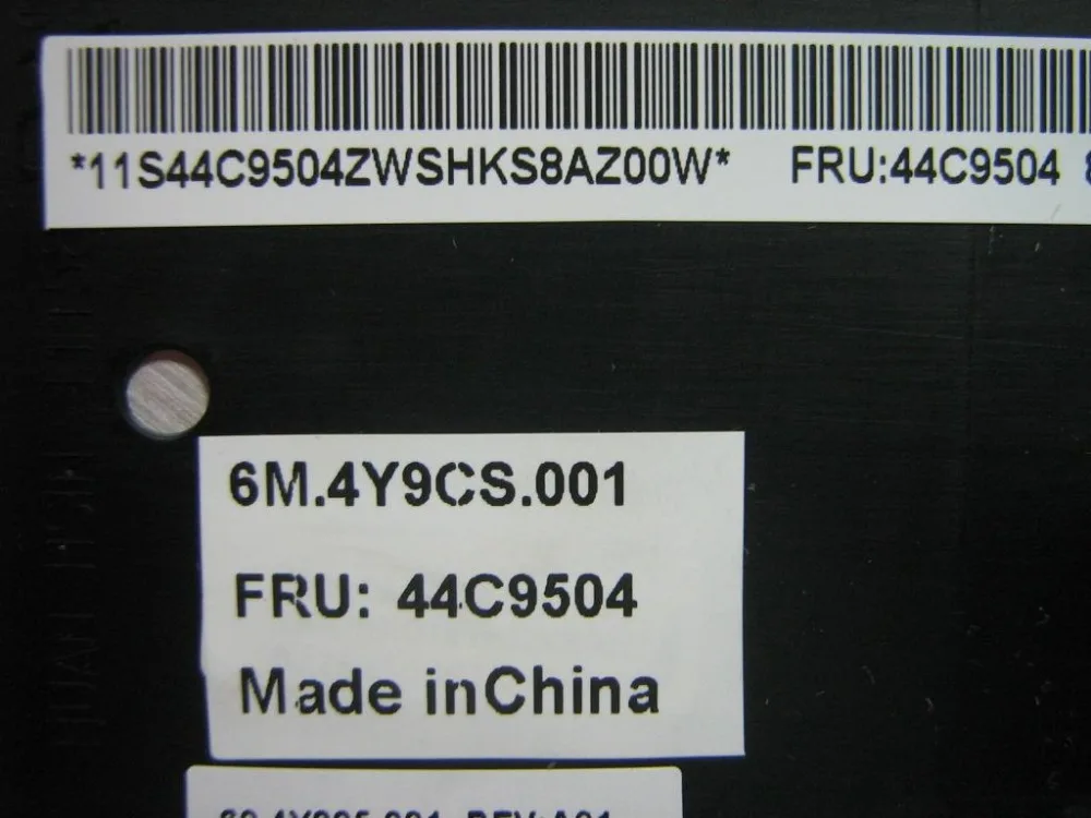 Новый оригинальный ноутбук Thinkpad W700 Подставка под тачпад чехол/крышка клавиатуры