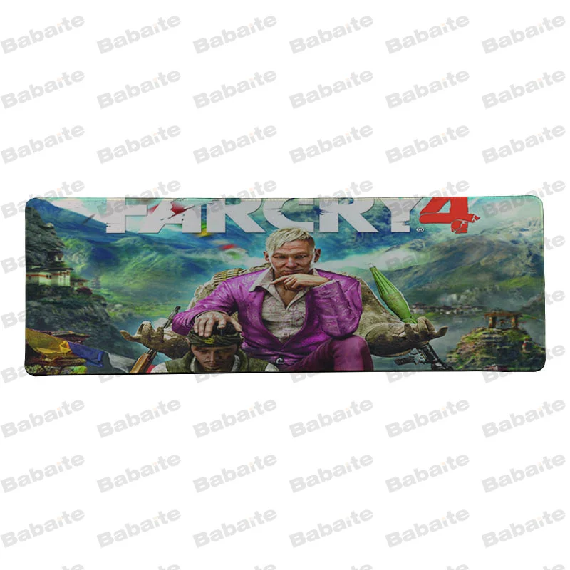 Babaite красивый аниме Far cry 4 Клавиатура игровые коврики размер для 300*900*2 мм и 400*900*2
