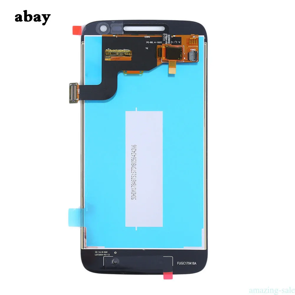 Для Motorola G4 ЖК дисплей сенсорный экран дигитайзер в сборе Замена с/без рамки для Moto