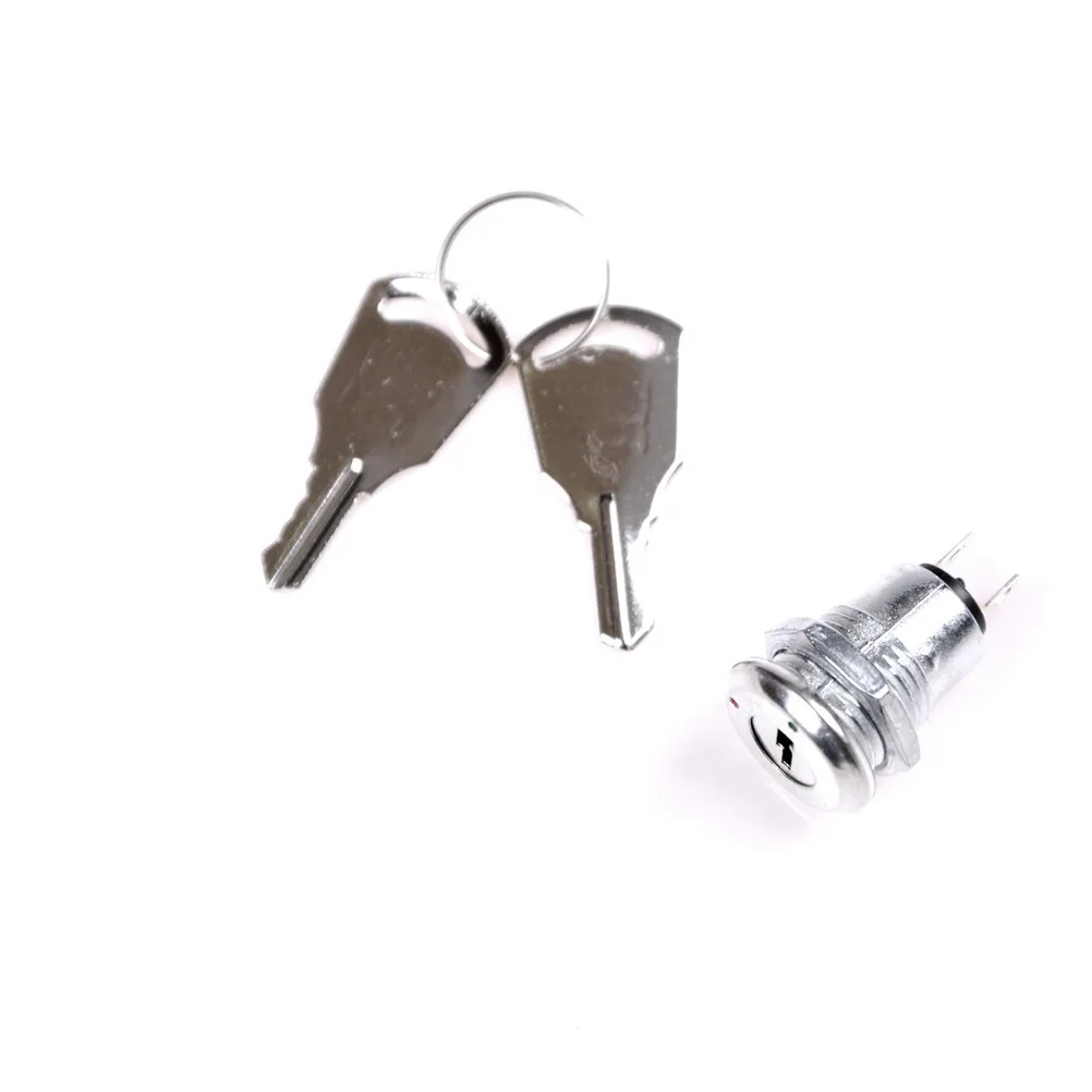12mm Mini Key Switch ON/OFF Lock KS-02 KS02 Electronic 3A 250V | Освещение