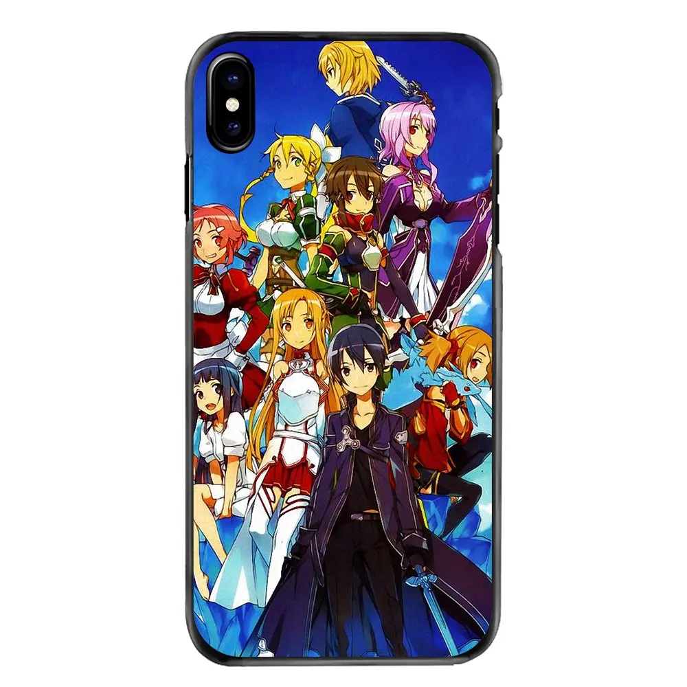 For Samsung Galaxy A3 A5 A7 A8 J1 J2 J3 J5 J7 Prime 2015 2016 2017 Sword Art Online Kirito Asuna SAO Japan Anime Phone Cases |