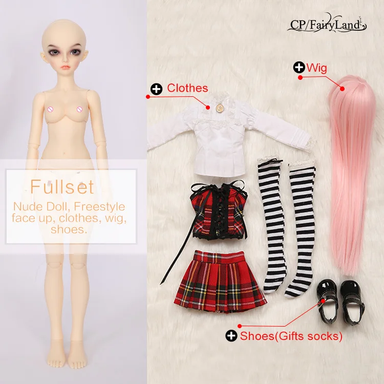 Fullset MNF Mirwen Fairyland Minifee Celine Rendia Chloe Mirwen Eva Rena полный набор, посылка, набор для куклы из смолы BJD 1/4 MNF FL - Цвет: Fullset MNF Mirwen