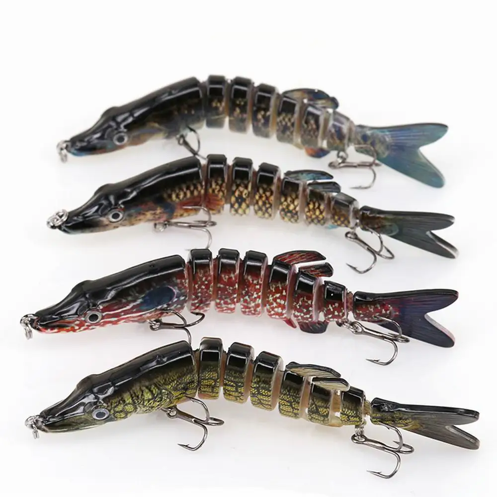13 см 20 г рыболовные воблеры 6 сегментов Swimbait Crankbait приманка для рыбалки с