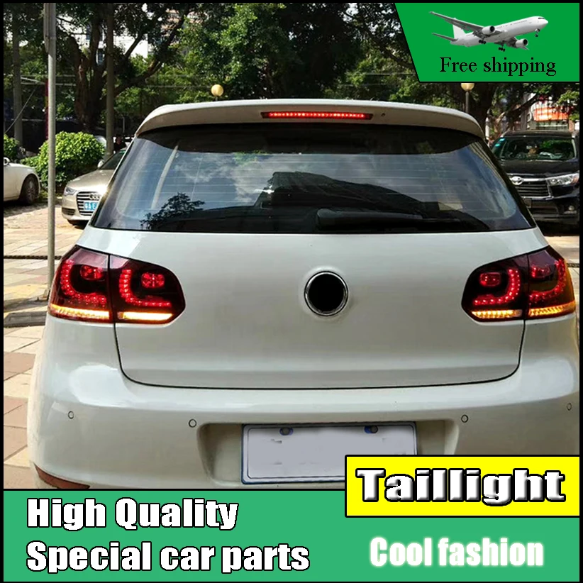 Автомобильный Стайлинг для Volkswagen Golf 6 R20 2009-2013 Динамический указатель поворота