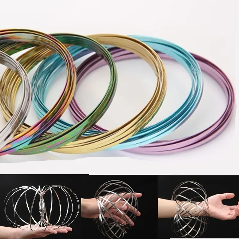5 видов цветов игрушка Flow rings Toroflux Torofluxus Flowtoy удивительные волшебные кольца