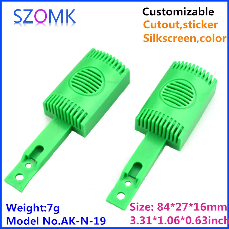 Пластиковая распределительная коробка szomk для датчика влажности (2 шт.) 84*27*16 мм