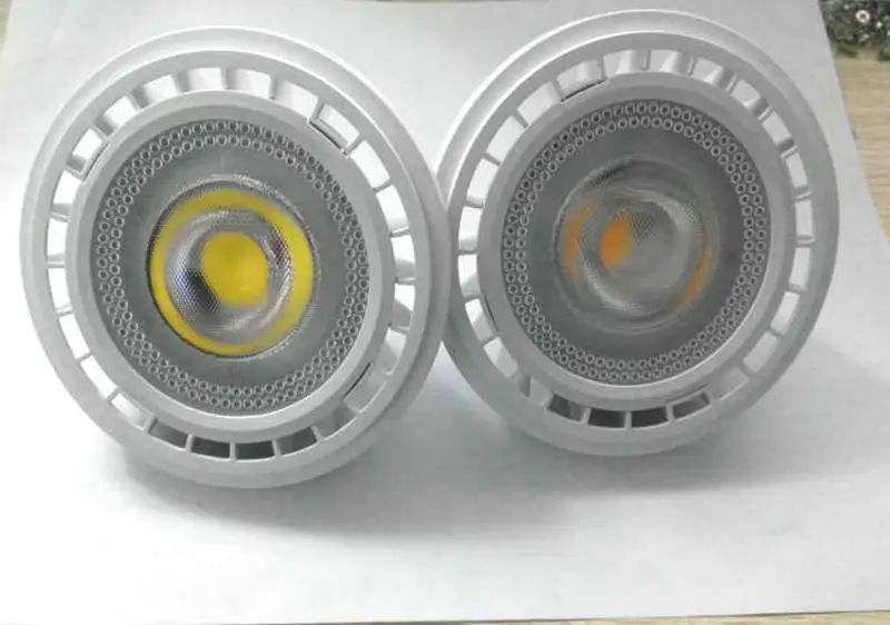 15 Вт CREE COB AR111 G53 GU10 Светодиодная лампа холодный белый/теплый белый AC 85 265 в