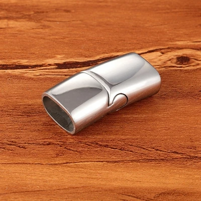 style 1 Steel Оптовые продажи 2 шт./компл. Размер отверстия: 12X6 мм магнитный Нержавеющая сталь кнопки соединители DIY браслет ювелирные изделия, украшения своими руками - Цвет: style 1 Steel