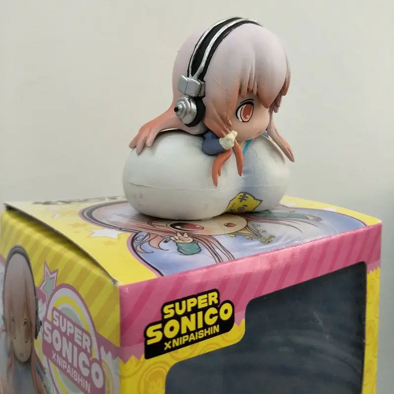 Бесплатная доставка милые 2 &quotАниме Супер Sonico лежать на груди украшение