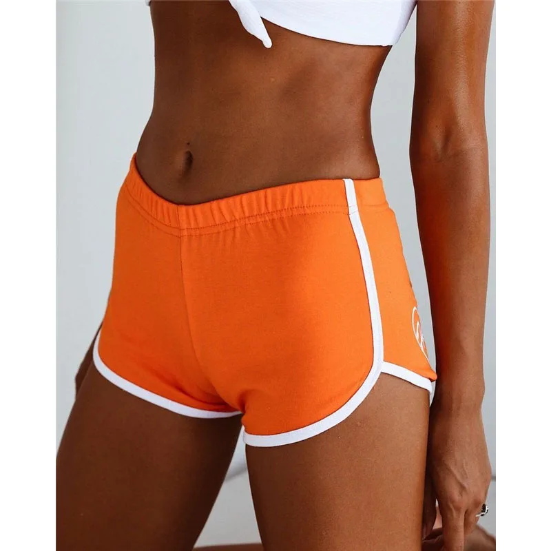 Новые повседневные Фитнес шорты Женщины эластичные с высокой талией свободные