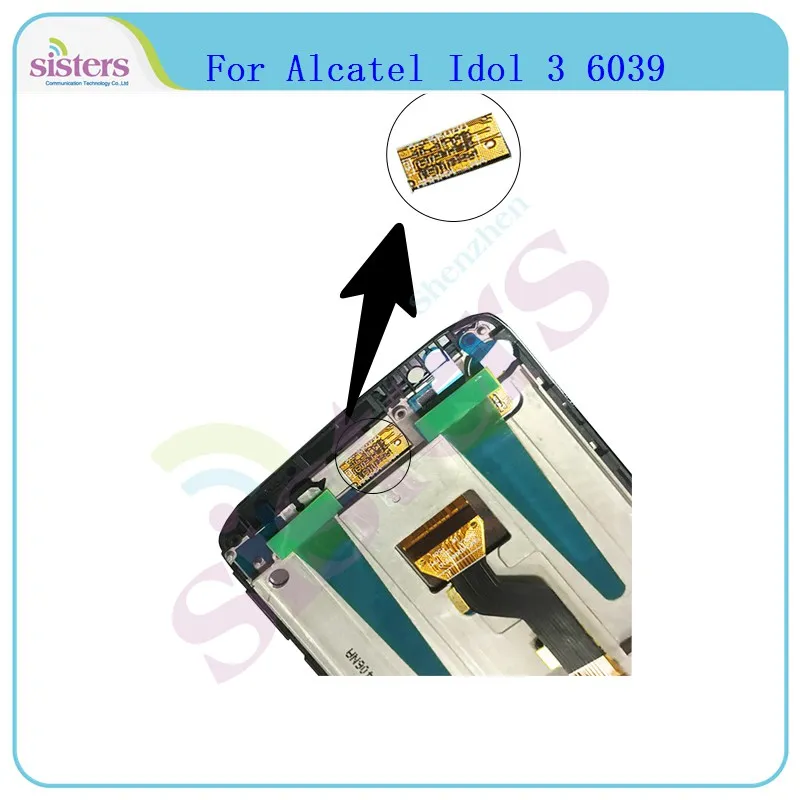 ЖК экран для Alcatel Idol 3 6039 6039A 6039K 6039Y дисплей кодирующий преобразователь сенсорного