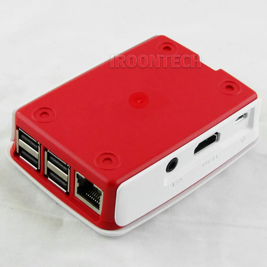 Чехол K2: оригинальный официальный Дело коробка для Raspberry PI 3 Модель B красно-белые