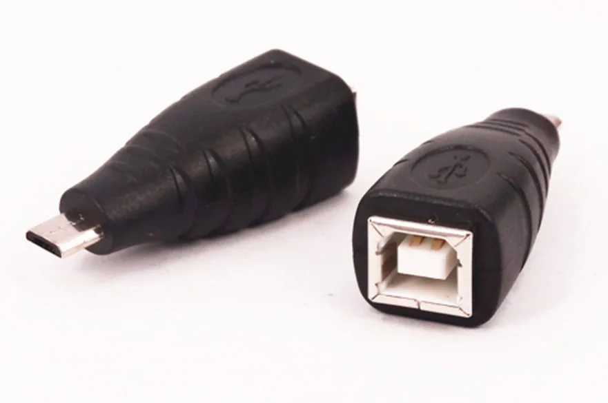 USB 2 0 B женщина принтера кабель micro 5Pin Мужской BF/Micro 5 P адаптер|Соединители| |
