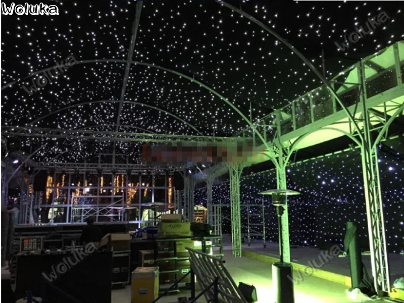 Светодиодный белый светильник Свадебная сцена звезда занавес бар фон ткань