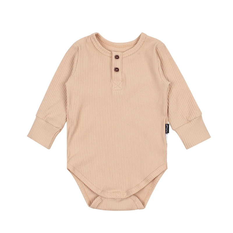 apricot Tinypers/Новинка года; боди для малышей; комбинезон для девочек; нижнее белье для маленьких мальчиков; хлопковая одежда; Vestido; осеннее платье; Модное детское платье - Цвет: apricot