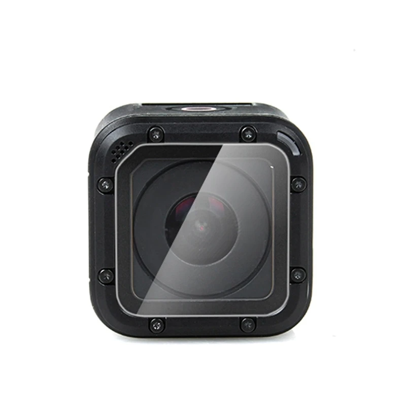 For Go Pro Accessories Tempered Glass Lens Protector Film Replacement Kit for GoPro HERO4 HERO 4 Session | Электроника