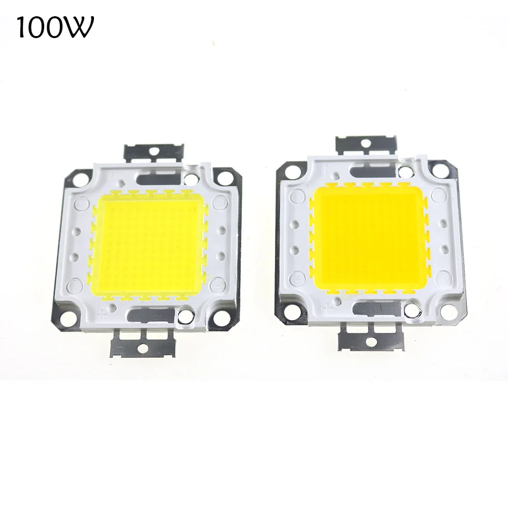 DC30 36V LED High Power COB Chip 10/20/30/50/100W интегрированный источник SMD для прожектора наружного