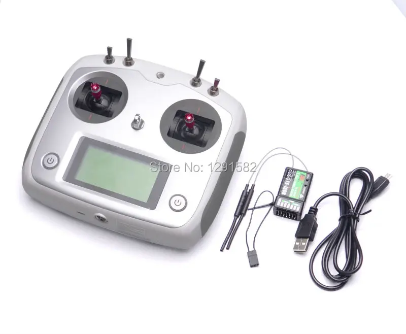 Fly sky FlySky 2,4G FS-i6s 10ch канальный передатчик RC с приемником FS-iA6B для радиоуправляемого вертолета дрона