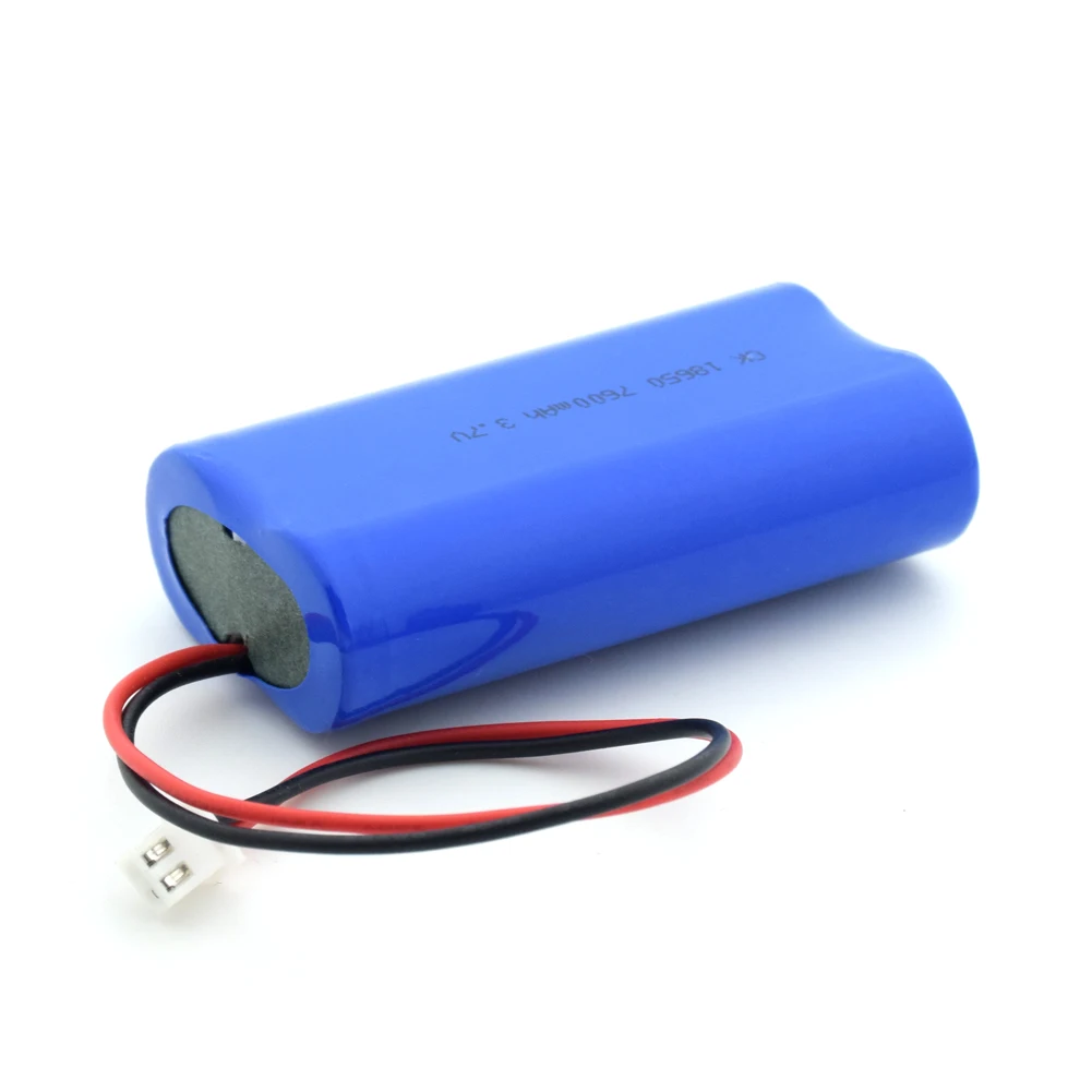 YCDC 7600mAh 18650 3,7 V литий-ионные литиевые батареи DIY Аккумуляторный громкоговоритель аккумуляторные батареи для фонарика фонарь XH 2,5 штекер