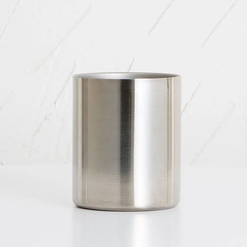 Модные 304 кружки из нержавеющей стали двойной Титан анти горячая кружка покрытие