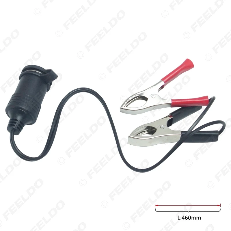 MOTOBOTS 12V Car Motorbike Tractor Boat Clip-on Cigarette Lighter Socket Cable Adaptor #CA2867 | Автомобили и мотоциклы