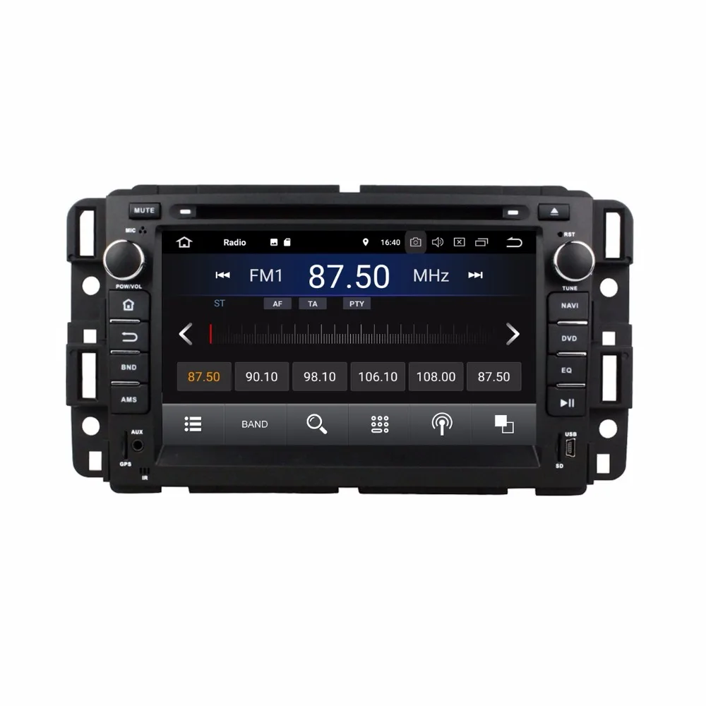 Android 8 1 2 din 7 &quotавтомобильное радио gps мультимедийное головное устройство для GMC