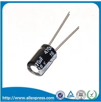 200pcs 16v 470uf 470uf 16v aluminum electrolytic capacitor size 812mm 16 v 470 uf electrolytic capacitor free shipping