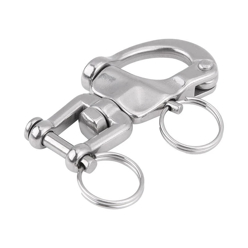 

Hook Swivel Shackle 2-3/4Inch Replacement For Sailboat Halyard Accessories
