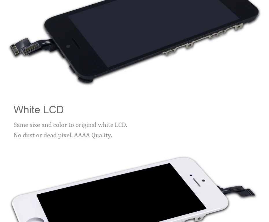 Новинка, качественный ЖК-экран PINZHENG AAAA для iPhone 5, 5S, 5C, сенсорный ЖК-дисплей, дигитайзер 5, 5S, 5C, сменный ЖК-экран