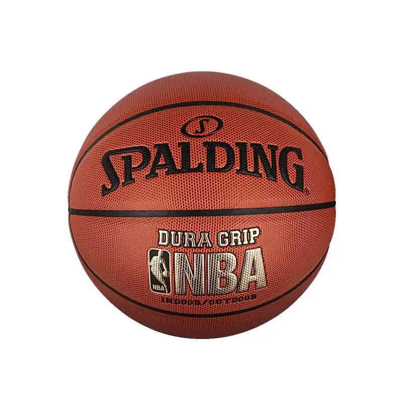 74-269Y Тренировочный баскетбольный мяч SPALDING PU материал 7# размер Композитная кожа Dura Grip 74-269Y Крытый открытый мужской матч мяч - Цвет: 74-269Y